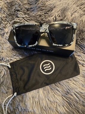 Neven Tombstone Men’s  Black & Grey Tortise Print Sunglasses (New!)